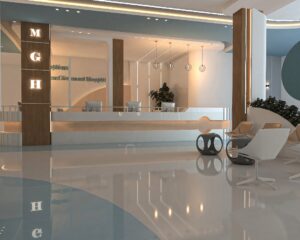 تصميم مكاتب إستقبال 2